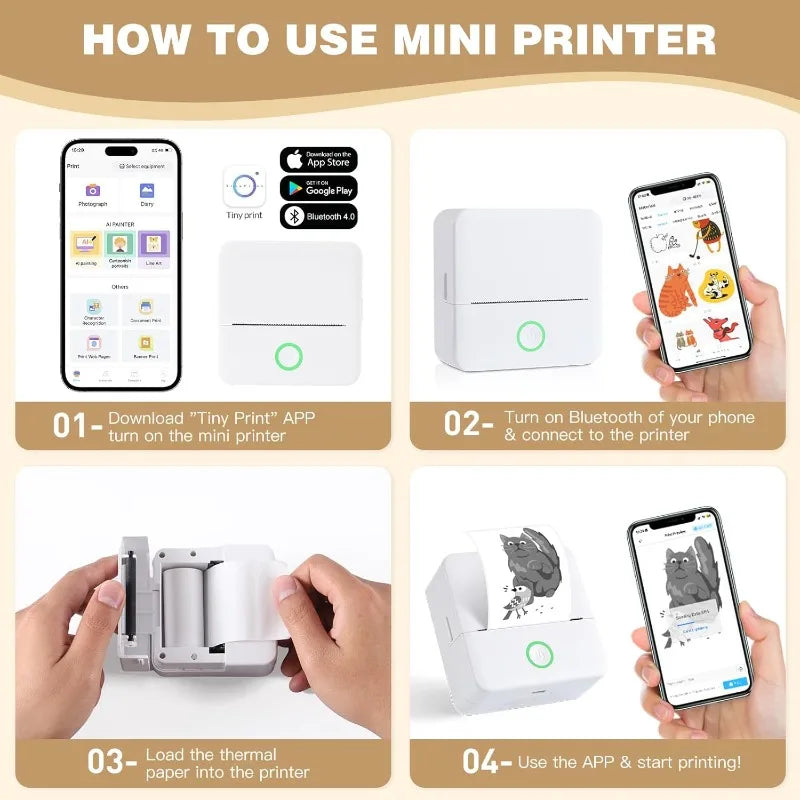 Glowara™ Pocket Printer