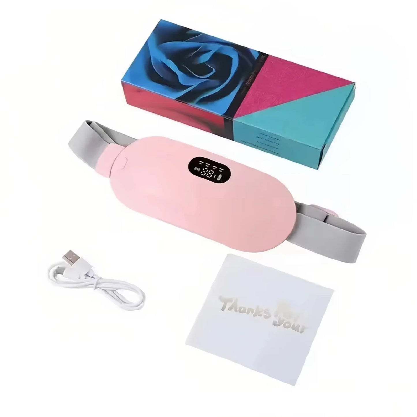 Portable Heated Menstrual Pain Relief Belt
