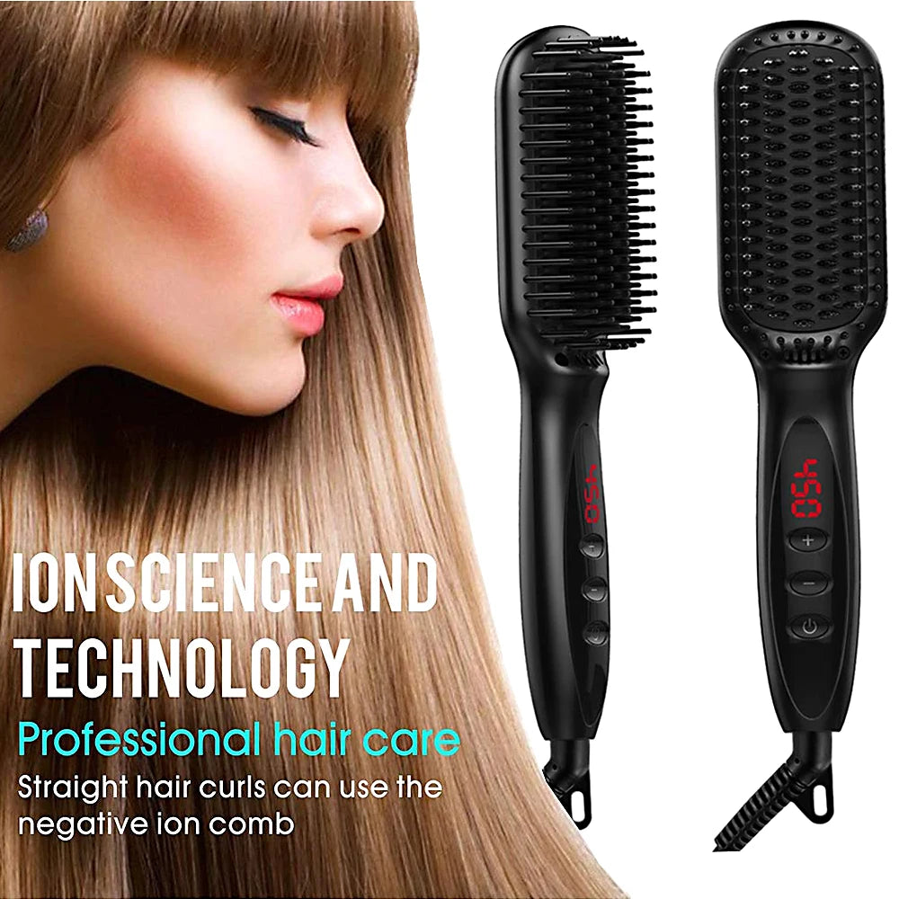 Extremely smooth anti-hair loss hairbrush